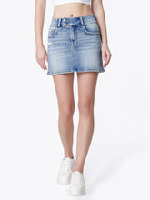 Load image into Gallery viewer, Denim mini skirt - Angel
