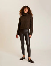 Load image into Gallery viewer, FAUX LEATHER LEGGING - Espresso
