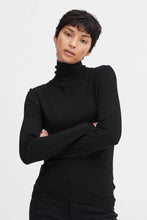 Load image into Gallery viewer, Knitted turtleneck - Black

