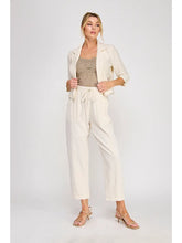 Load image into Gallery viewer, n Cropped Blazer - Natural
