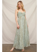 Load image into Gallery viewer, Back Tie Maxi Dress - Sage
