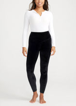 Load image into Gallery viewer, Velvet Leggings - Black

