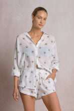 Load image into Gallery viewer, evileye print shirt - white
