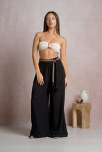 Load image into Gallery viewer, wide leg flowy pants - black
