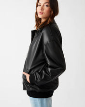 Load image into Gallery viewer, Ella Bomber Jacket - Black
