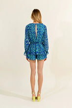 Load image into Gallery viewer, Printed Romper - Blue
