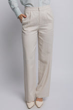 Load image into Gallery viewer, High waist Linen pants - Natural
