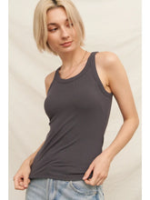 Load image into Gallery viewer, Scoop Neck Tank - Grey
