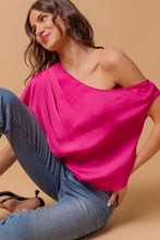 Load image into Gallery viewer, Off Shoulder Blouse - Berry
