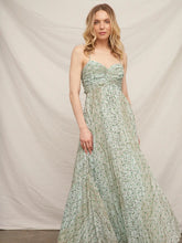 Load image into Gallery viewer, Back Tie Maxi Dress - Sage

