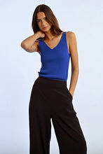 Load image into Gallery viewer, Fluid straight pants - Black
