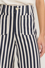 Load image into Gallery viewer, joan pants - navy stripe
