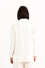 Load image into Gallery viewer, Linen Blazer - Offwhite
