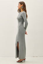 Load image into Gallery viewer, Maxi sweater dress - Grey
