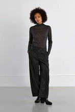 Load image into Gallery viewer, Hi waist Barrel Pants - Dark grey
