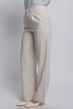 Load image into Gallery viewer, High waist Linen pants - Natural
