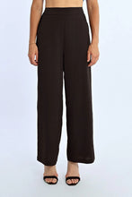 Load image into Gallery viewer, Fluid straight pants - Black
