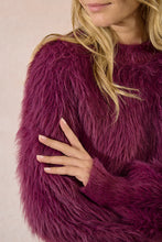 Load image into Gallery viewer, Brushed Knit sweater - Red
