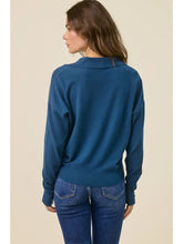 Load image into Gallery viewer, Johny coolar Top - Teal
