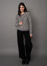 Load image into Gallery viewer, Striped Swater - BW
