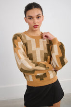 Load image into Gallery viewer, Block Sweater - Khaki
