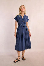 Load image into Gallery viewer, Trench Dress - Navy
