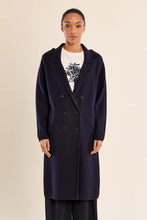 Load image into Gallery viewer, Long blazer coat - Navy
