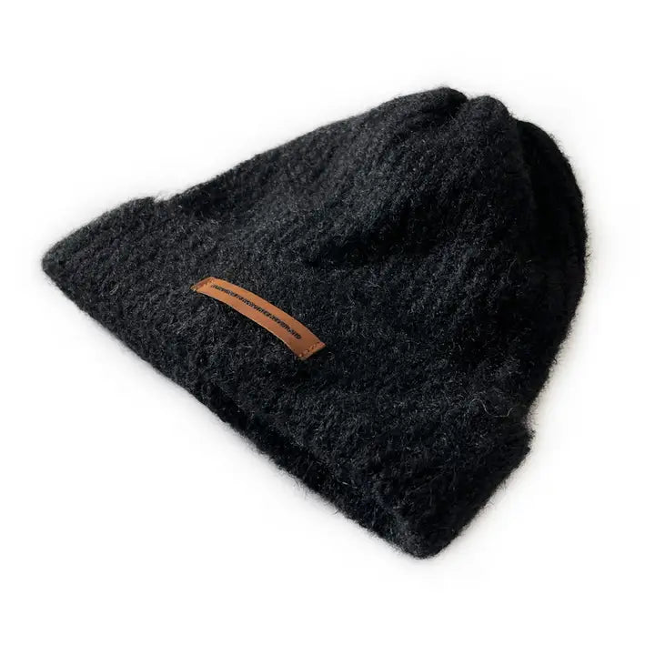 Knitted Hat - Black