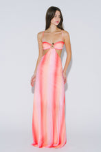 Load image into Gallery viewer, Bandeau Maxi Dress - orange
