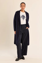 Load image into Gallery viewer, Long blazer coat - Navy

