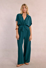 Load image into Gallery viewer, Wide fluid jumpsuit - Petrol blue
