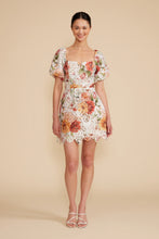 Load image into Gallery viewer, Beth mini dress - Orange floral
