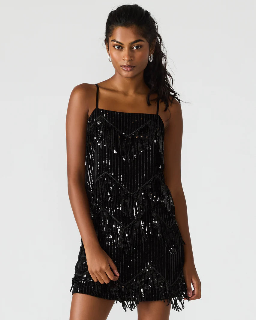 Sequin Top - Black