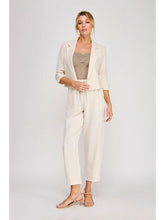 Load image into Gallery viewer, Linen Relaxed Pants - Natural
