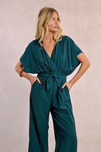 Load image into Gallery viewer, Wide fluid jumpsuit - Petrol blue
