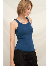 Load image into Gallery viewer, Scoop Neck Tank - Navy
