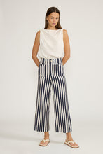 Load image into Gallery viewer, joan pants - navy stripe
