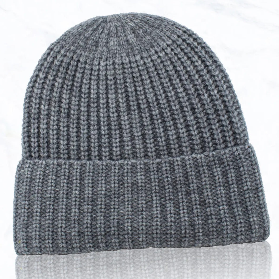 retrop beanie - light grey