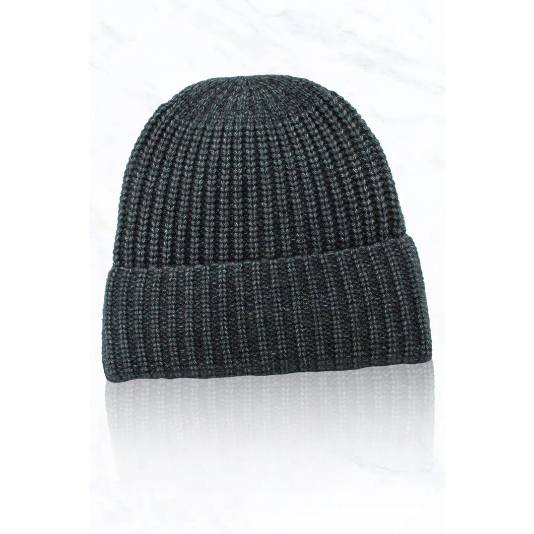 retrop beanie - dark grey