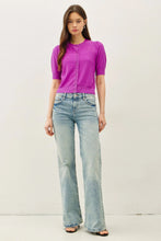 Load image into Gallery viewer, Puff sleeve cardign - Orchid
