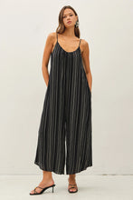 Load image into Gallery viewer, scoop breezy jumpsuit - black print
