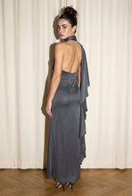 Load image into Gallery viewer, One shoulder Maxi dress - Grey
