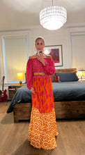 Load image into Gallery viewer, festival dress - pink orange
