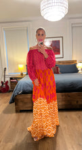 Load image into Gallery viewer, festival dress - pink orange

