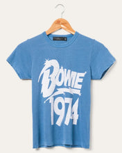 Load image into Gallery viewer, bowie 1974 tee - v blue
