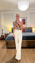Load image into Gallery viewer, Floral Top - Orange Brown
