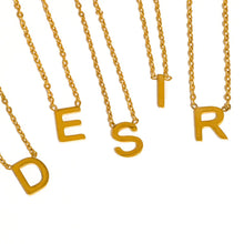 Load image into Gallery viewer, Petitie Letter Necklace - L
