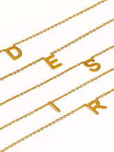 Load image into Gallery viewer, Petitie Letter Necklace - R
