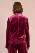 Load image into Gallery viewer, Velvet Jacket - dark red
