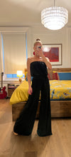 Load image into Gallery viewer, Strapless jumpsuit - Black
